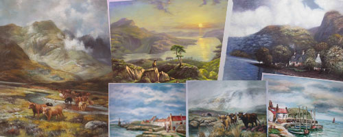 new Scottish paintings