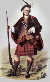 painting showing a Cameron Chief