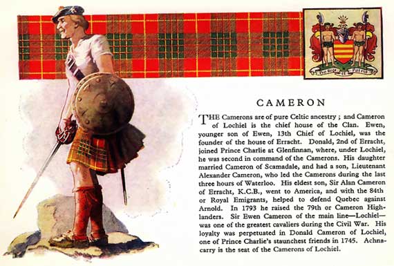 clan cameron crest