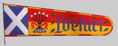 clan cameron banner of lochiel