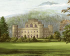 Inveraray castle painting from 1850