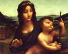 famous painting by Da Vinci of the Madonna with the Yarnwinder