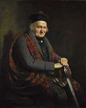 old painting of Clan Chief