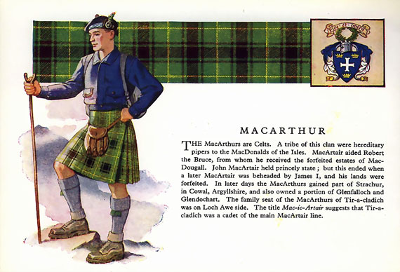 history of the Clan MacArthur