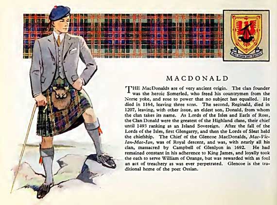 history of the MacDonald clan