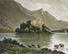 Kilchurn castle painting
