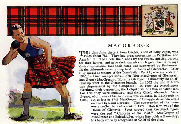 macgregor clan badge