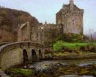 eilean donan castle painting