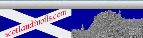 artists paintings of Scottish castles