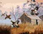 old shack painting